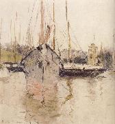 Berthe Morisot The Boat oil painting artist